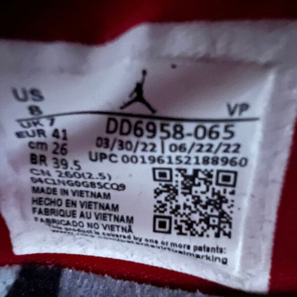 Nike Air Jordan 37 Raptor Basketball Sneakers Shoes Men Size 8 main image 12
